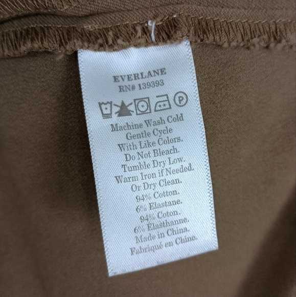 Everlane The Side Zip Stretch Skinny Trouser - Picture 5 of 5